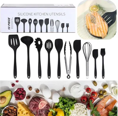 Immagine prodotto di Utensili da cucina Set di utensili da cucina Accessori in silicone e teflon