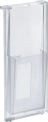 Produktbild von Prospekthalter 1/3 A4/A6 glasklar