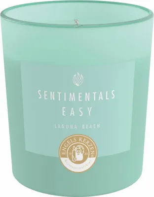 Obrázek produktu pro Angels Candles vonná svíčka Sentimentals Easy in a jar - Laguna Beach, řepkový vosk, laguna, 8 cm, 64000005134