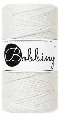 Produktbild von Bobbiny Macrame Cord 3 mm 100 m Off White Schnur
