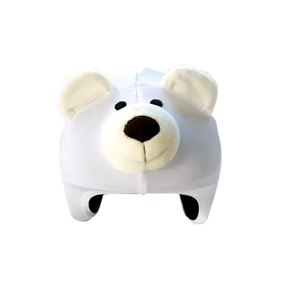 Produktbild von Coolcasc Helmüberzug Tiere Eisbär