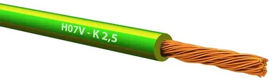 Obrázok produktu pre Vodič CYA2,5 zeleno/žltý H07V-K