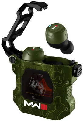Obrázek produktu pro Bezdrátová sluchátka OTL Technologies - Call of Duty MWIII, TWS, Olivová kamufláž