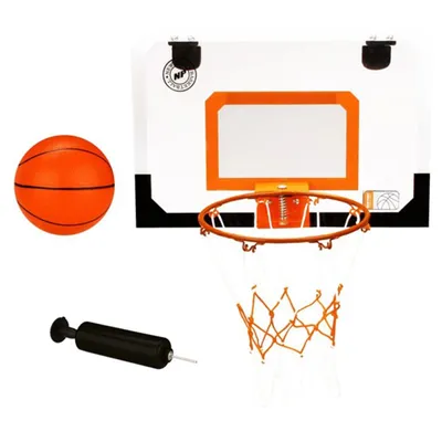 Produktbild von New Port Mini-Basketball-Set mit Korb, Ball und Pumpe 16NA