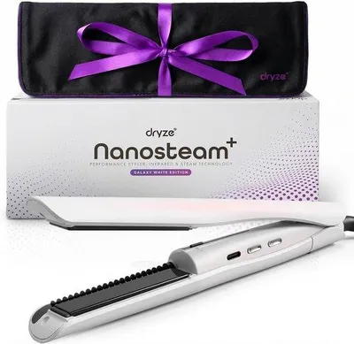 Productafbeelding van Haarstijlmaat - Nanosteam & infrarood - Glanzend en gezond haar - Snelle styling
