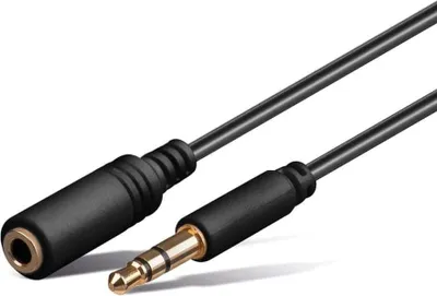 Immagine prodotto di Prolunga jack GOOBAY 97122, Superslim, 5 m, nero