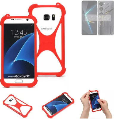 Produktbild von K-S-Trade Handy-Hülle kompatibel mit Nubia Neo 5G Schutz-Hülle Bumper Silikon Schutz Hülle Cover Case Silikoncase Silikonbumper TPU Softcase