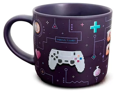 Produktbild von Puckator Game Over 470ml Tasse One Size