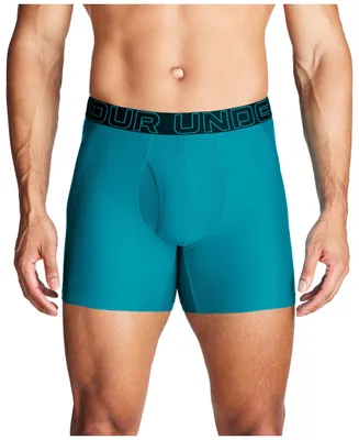 Obrázek produktu pro Pánské boxerky Under Armour Standard Tech, šířka 15,2 cm, více kusů v balení, barva: Circuit Teal