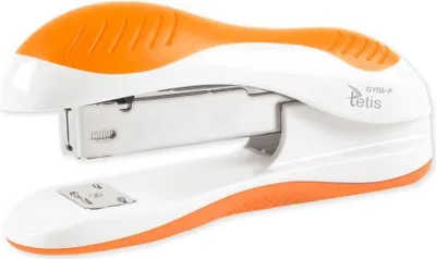 Immagine prodotto di Cucitrice blu da 25 fogli, arancione - Tetis
