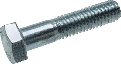 Produktbild von Schraube, Außensechskant, verzinkt, 50 Stück silber