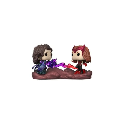Produktbild von Wanda Vision POP! Movie Moments Vinyl Figuren 2er-Pack Wanda VS Agatha 9 cm