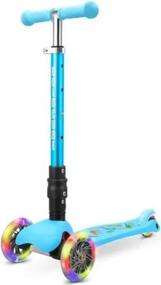 Produktbild von BOLDCUBE Teeny FOLD Dreirad-Scooter - Dinosaurierblau