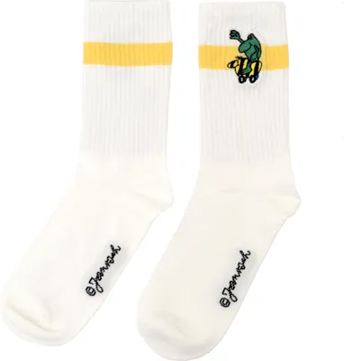 Produktbild von BAVARIAN CAPS Socken Tigerententaxi weiß 36-40