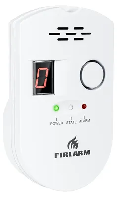 Gasdetektor für Erdgas, Propan, LPG, LNG, 85 dB Alarm, LED