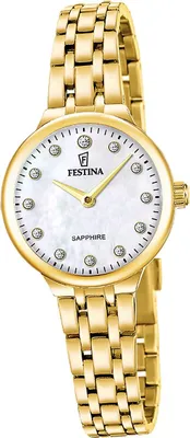 Produktbild von Festina Damenuhr Mademoiselle Armbanduhr Edelstahl gold D2UF20745/1