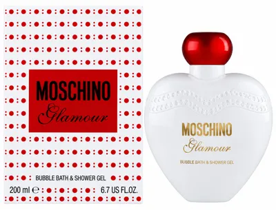 Produktbild von Moschino Glamour Bade- und Duschgel Body Wash 200ml, KI-generiertes Bild