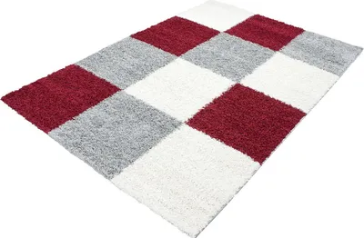 Produktbild von Ayyildiz Hali LIFE801501501RED, Teppich, Polypropylen (PP), Rot, Rechteck, 800 mm, 1500 mm