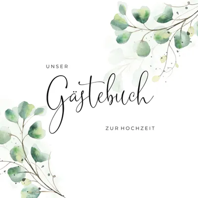 Produktbild von Gästebuch zur Hochzeit