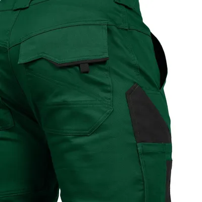 Produktbild von Leibwächter Damen Bundhose Flex-Line FLXDH21 Gr. 38 grün/schwarz