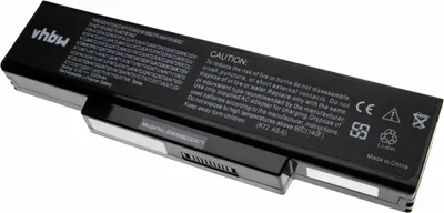 Produktbild von vhbw Akku Ersatz für Asus 70-NX01B1000Z, A32-N71, A32-K72, 70-NZYB1000Z, 70-NZY1B1000Z, 70-NXH1B1000Z für Notebook (5200 mAh, 10,8 V, Li-Polymer)
