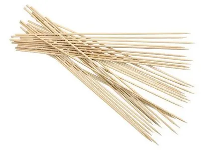 Produktbild von Papstar Schaschlikspieße, Bambus Ø 3 mm 30 cm, 20 x 250 Stück