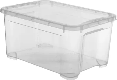 Produktbild von Aufbewahrungsbox - Ordnungsbox - Fassungsvermögen 14 l - Mit Deckel - Kunststoff