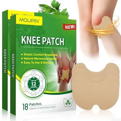 Produktbild von Knie- und Schultergelenksbehandlung - 36 Stück elastische Wärmeplaster für Knie, Rücken, Nacken und Schulter