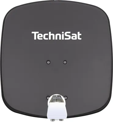 Image de TechniSat DIGIDISH 45 | Antenne parabolique avec Twin LNB & support mural, 2 TN