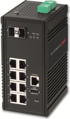 Immagine prodotto di Edimax IGS-5208 Switch EDIMAX Industrial 8-Port Gigabit Web Managed 2xSFP