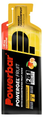Image de Gel Energetique Cyclisme Mangue Passion Cafeine - Energie Facile A Digerer Boite De 24 - Powerbar