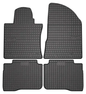 Produktbild von Gummi-Fußmatten für SsangYong Torres ab 2022 (SUV) – 4-tlg, Schwarz, passgenau