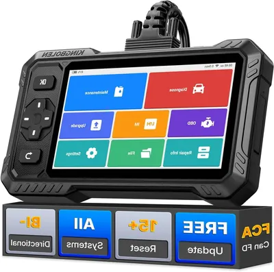 Image de Scanner OBD2 - Outil de diagnostic automobile - Lecteur de codes d'erreur - Scanner de diagnostic - Scanner OBD2 - Diagnostic complet du système