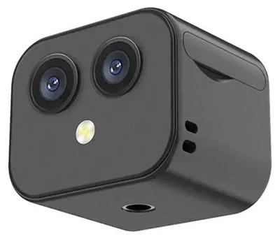 Zdjęcie produktu dla kamera do monitoringu 4K WLAN z podwójnym obiektywem o szerokim kącie widzenia 170°, zdalnym sterowaniem APP, dwukierunkowym dźwiękiem, akumulatorem i magnetycznym uchwytem do użytku wewnątrz i na zewnątrz budynków