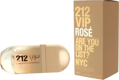 Obrázek produktu pro Carolina Herrera 212 VIP Rosé, Ženy, 80 ml, Rose, Jantar, Pižmo, Amber,Musk, Sprej