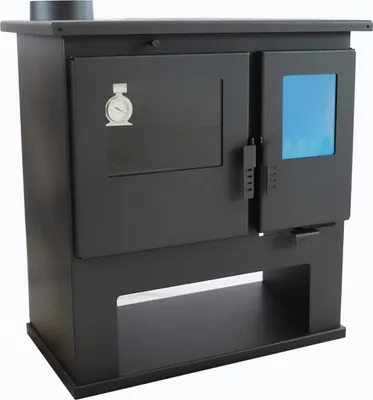 Produktbild von Verso CS Lite 7,7 kW Holzherd | Kaminofen mit Ofen - Links