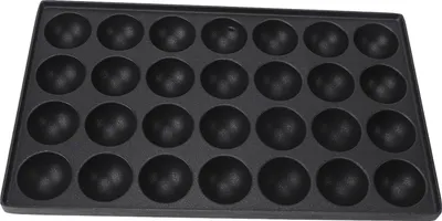 Obrázek produktu pro 28 otvorů Takoyaki Maker Pečící pánev Všestranná hliníková slitina Chobotnice Masové kuličky Grilovací pánev Zásobníková deska pro domácí kuchyni