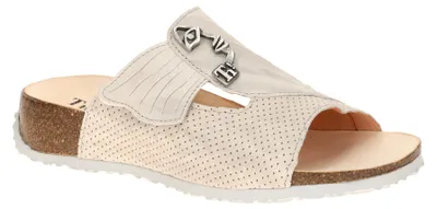Produktbild von Think MIZZI Damenschuhe - bequeme Pantoletten weiß NEU