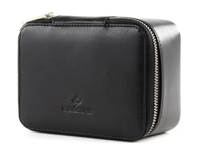 Produktbild von WINDROSE Schmuckschatulle Nappa Jewelry Box Square Black schwarz
