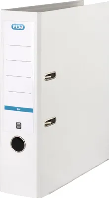 Produktbild von Elba Ordner A4, smart Pro, 8 cm breit, Kunststoff außen, weiss