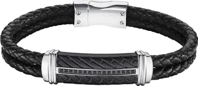 Immagine prodotto di Lotus LS2286-2/1 Bracciale in pelle da uomo nero