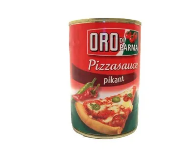 Produktbild von Oro di Parma Pizzasauce pikant mit Sonnengereifte Tomaten 425 ml