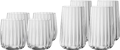 Produktbild von Spiegelau Lifestyle 4x Becher + 4x Longdrink Gläser