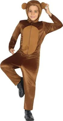 Obrázok produktu pre Atosa Monkey Kinderkind Custom Braun 5-6 rokov Braun 5-6 rokov