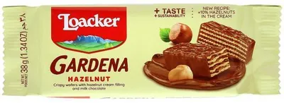 Produktbild von Loacker Gardena Hazelnut 38g