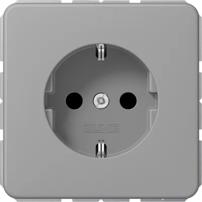 Zdjęcie produktu dla Jung CD1520BFKIGR Gniazdo SCHUKO® 16 A 250 V ~ szary