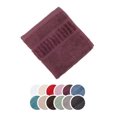 Produktbild von liebling Seiftuch Bio Baumwolle, Serie Organic, 500 gr. / m², 30 x 30 cm, 60 Grad, saugstark, schnelltrocknend, knitterarm,  beere
