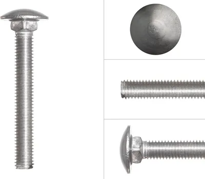Produktbild von Schlossschrauben  A2 M8 x 60 mm - 50 Stück