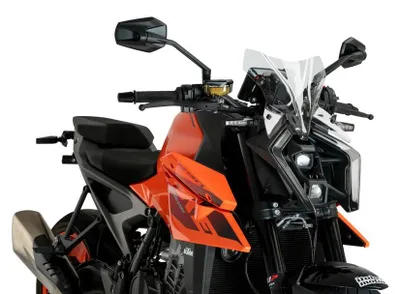 Produktbild von Windschild Puig New Generation Sport 285 x 285 mm mit ABE für KTM 990 Duke Bj. 2024 - 2025