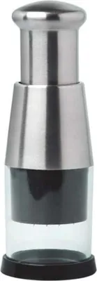 Obrázek produktu pro Mini ruční sekáček na zeleninu a bylinky přenosný bez elektřiny ostré nerezové nože snadné čištění - ChopChop